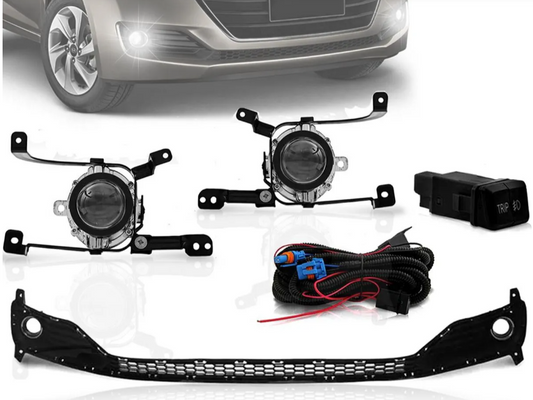 Kit Farol Milha Auxiliar Hb20
