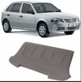 Tampão Bagagito Porta Malas Gol G4 2006 a 2014 Cinza Claro